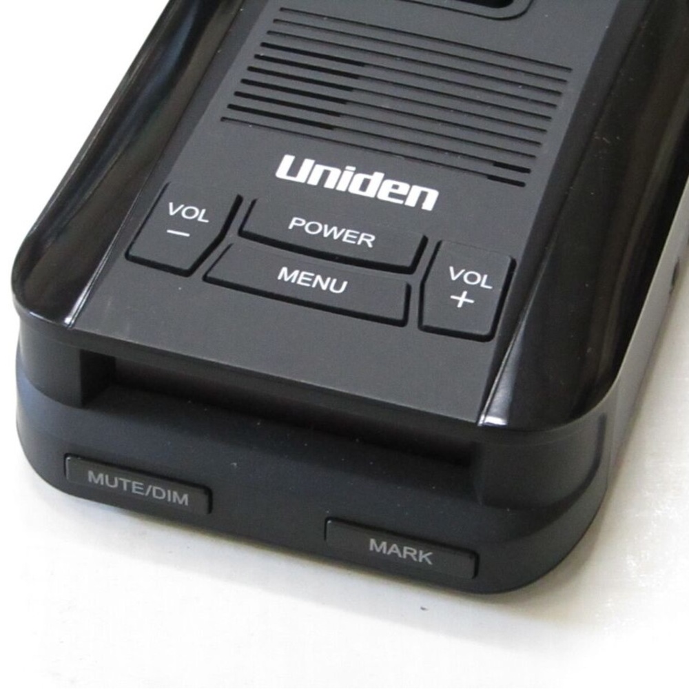 Black CB Two-Way Radio with Textured Grip and Display